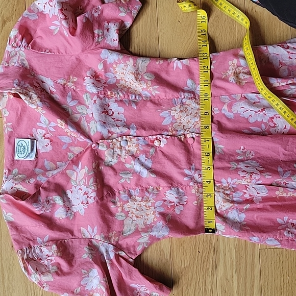 Vintage Laura Ashley Floral Print Cotton Dress - Picture 16 of 16